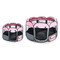 Pet Life All-Terrain Wire-Framed Collapsible Travel Pet Dog Playpen Crate, MD, Pink